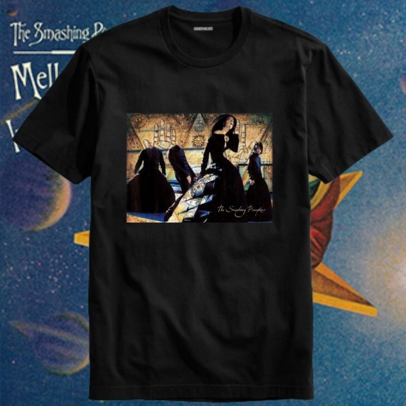 Kaos Baju Tshirt Pria Laki Cowok Cewek Perempuan Unisex Dewasa Custom Band The Smashing Pumpkin Pump