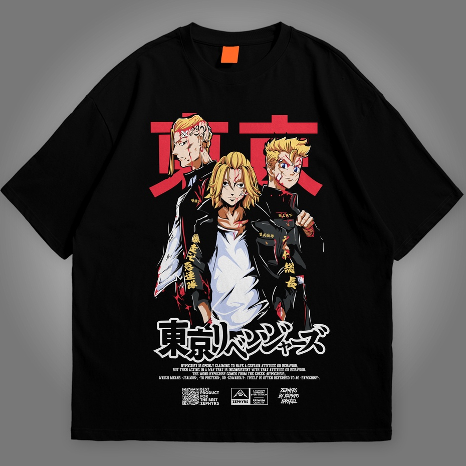 Kaos Baju  TOKYO REVENGERS MANJIRO