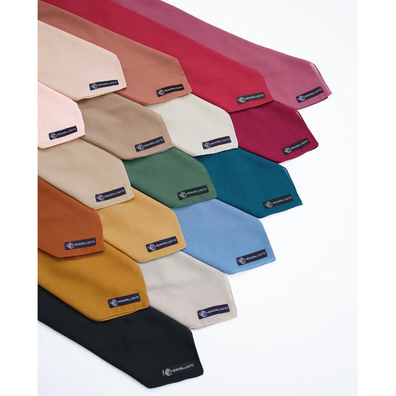 HL Voal Heaven Lights VOAL hl scarf kerudung polos jilbab