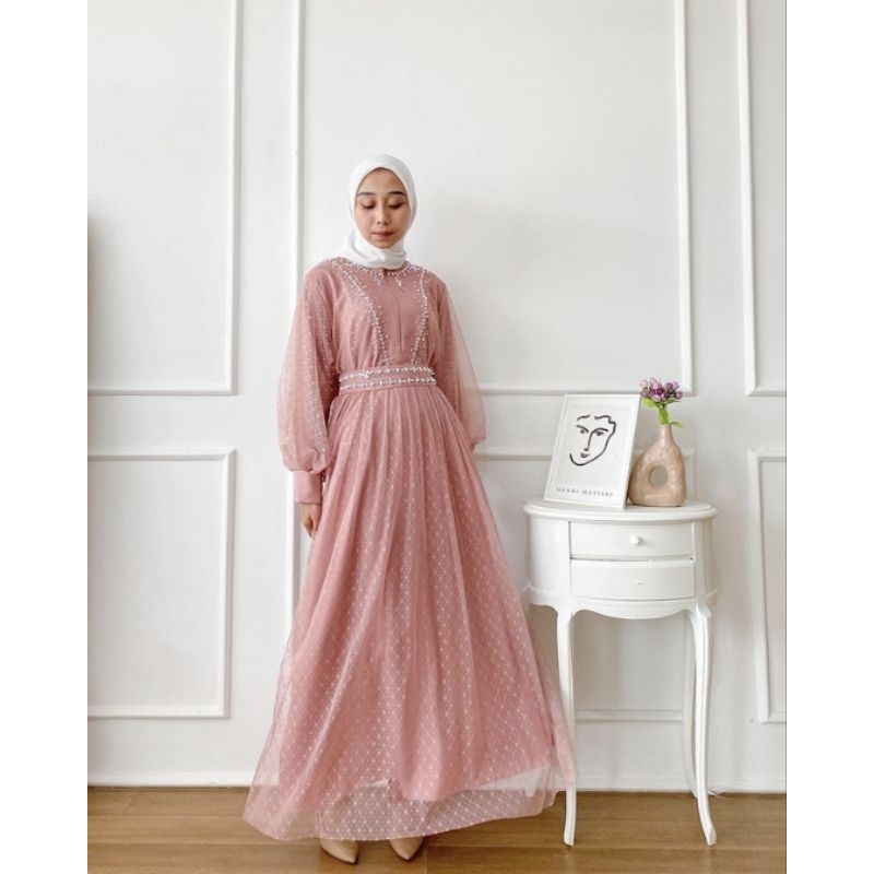 AURORA DRESS / DRESS KONDANGAN / DRESS BUSUI / DRESS LEBARAN / DRESS LAMARAN