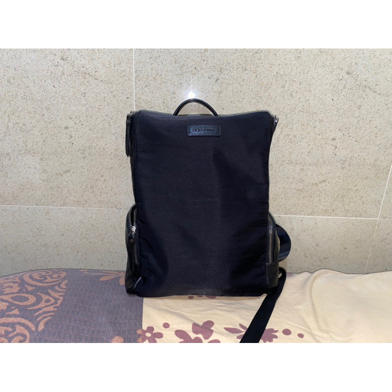 tas ransel pria brand obermain original - black