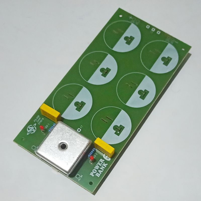 pcb power bank 6elco plus komponen