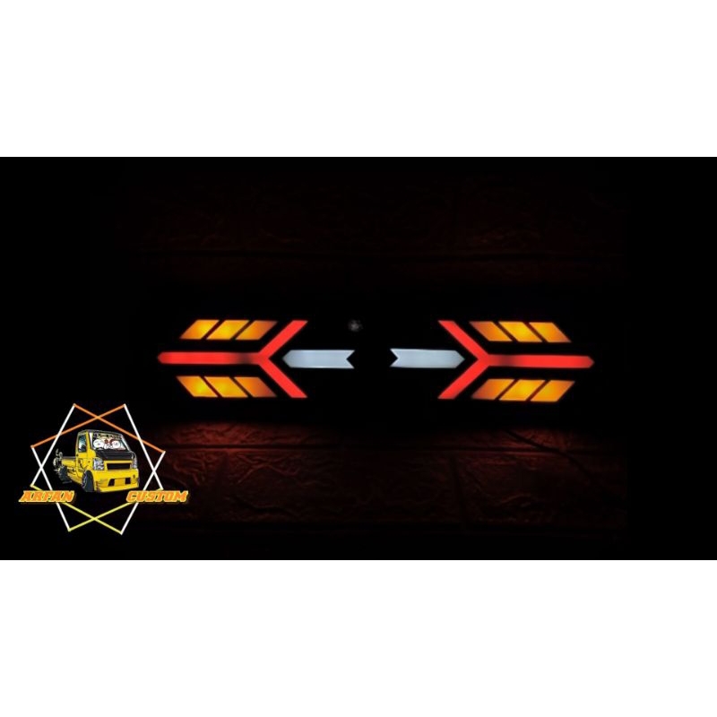 LAMPU REM LED VARIASI untuk pick up GRAND MAX