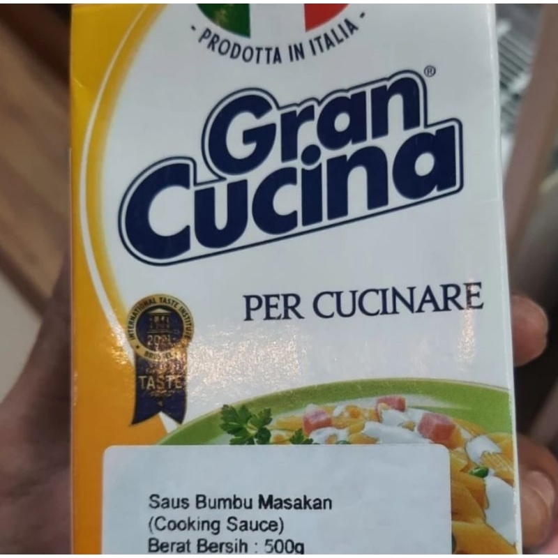 gran cucina per cucinare cooking cream 500gr italy