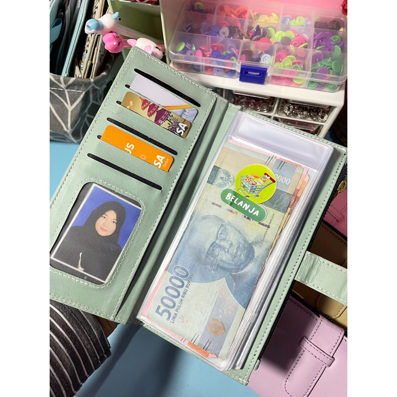 Dompet Pintar Atur Budgeting Keuangan Wallet Card Sinking Funds Cashflow Harian Bulanan Nabung