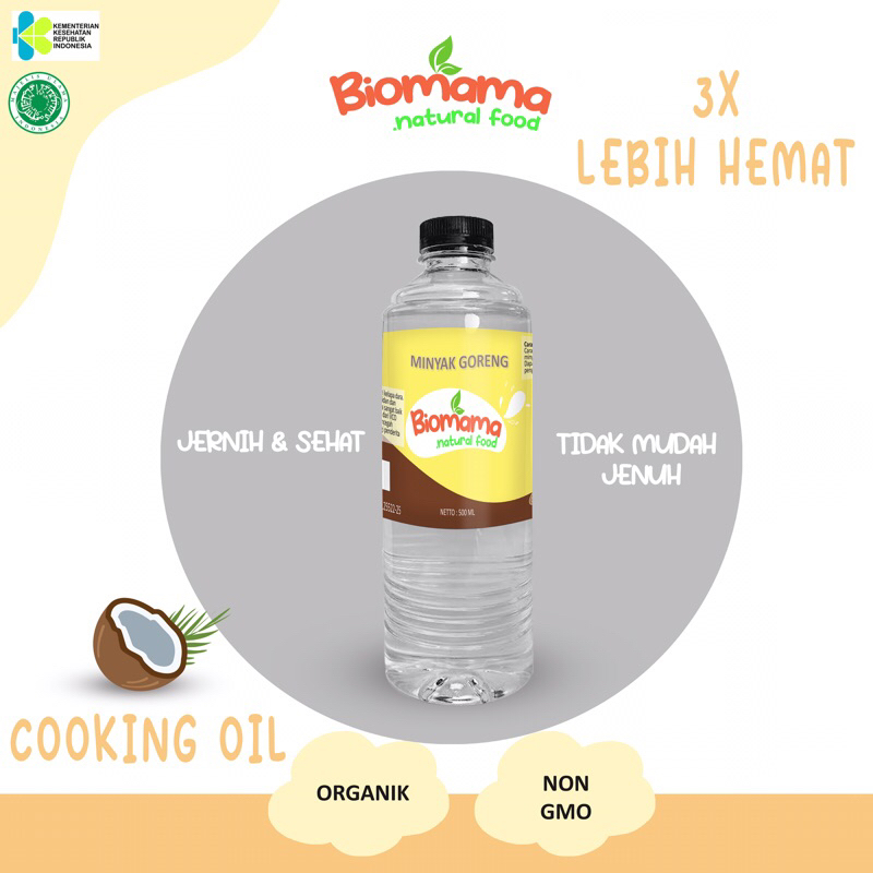 BIOMAMA Minyak Goreng MPASI Minyak Goreng Anak Minyak Goreng Organik Minyak Goreng Ibu Hamil  Minyak