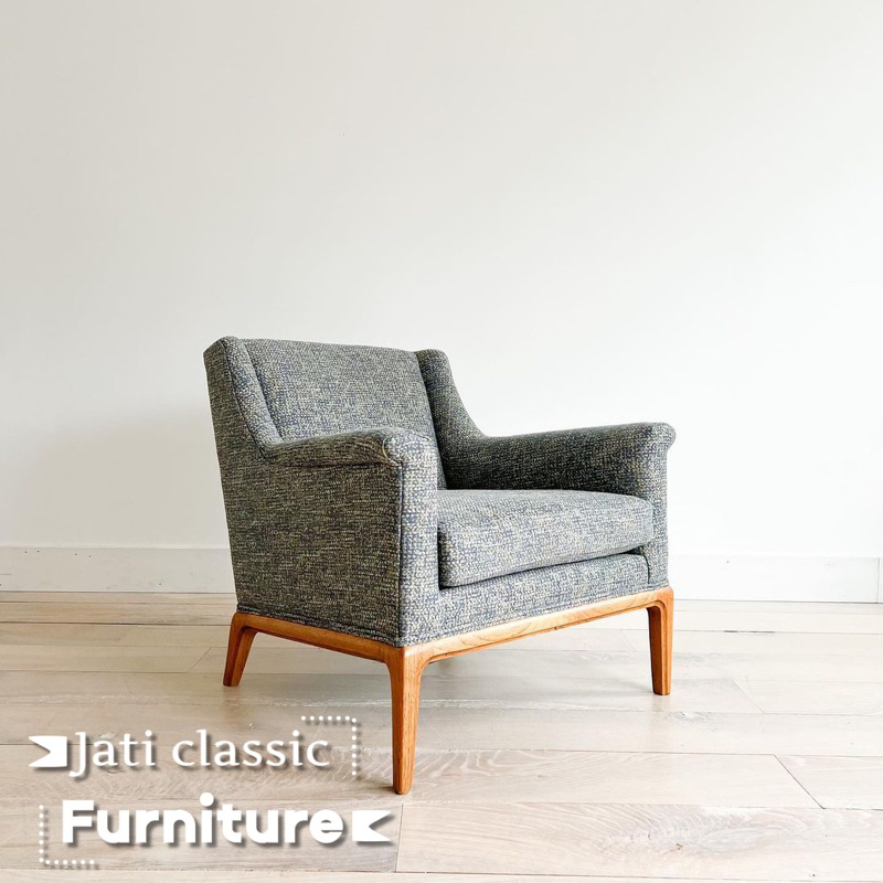 sofa single minimalis jati (modern)