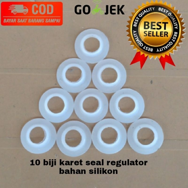 Karet Seal Regulator Bahan Silikon isi 10 biji