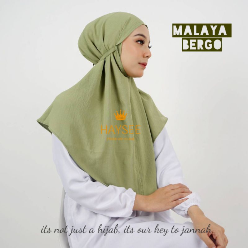 Malaya Bergo Eksklusive Haysee