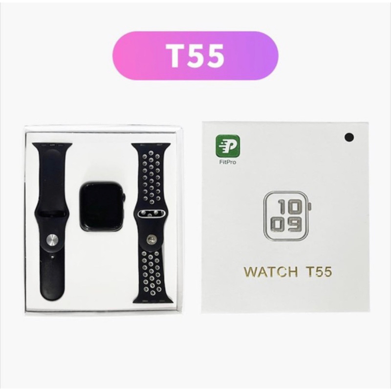 Smartwatch Bluetooth T55 Double Strap Layar Touchscreen - Smartwatch T55