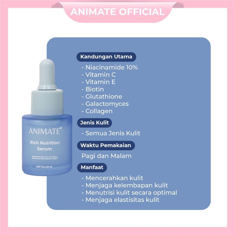Animate Serum Wajah Series
