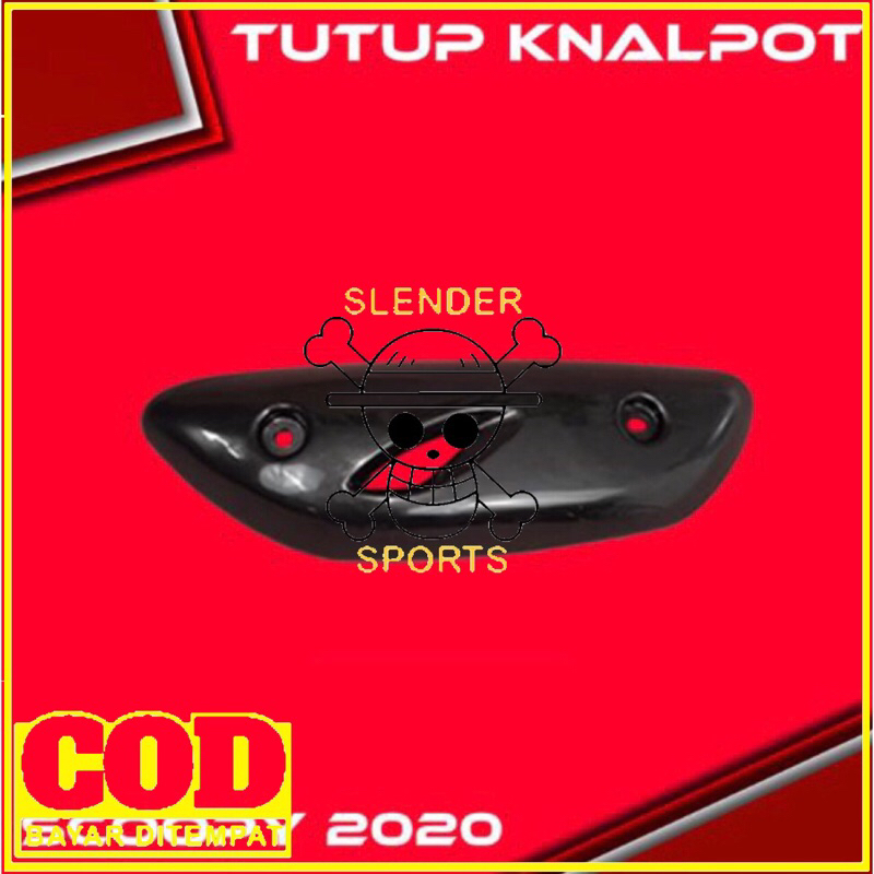 TUTUP KNALPOT SCOOPY 2020 - COVER KNALPOT - PELINDUNG KNALPOT SCOOPY 2020