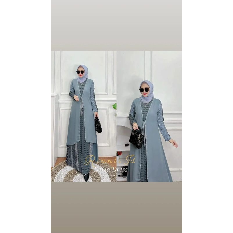 COD || DELIA DRESS || RIANTI.ID || GAMIS RIANTI || GAMIS TERBARU RIANTI || GAMIS JAVINA