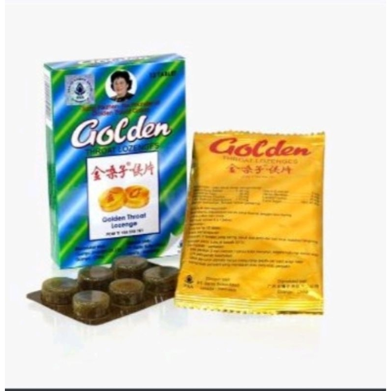 

Golden Throat Lozenges (permen penyegar tenggotokan)