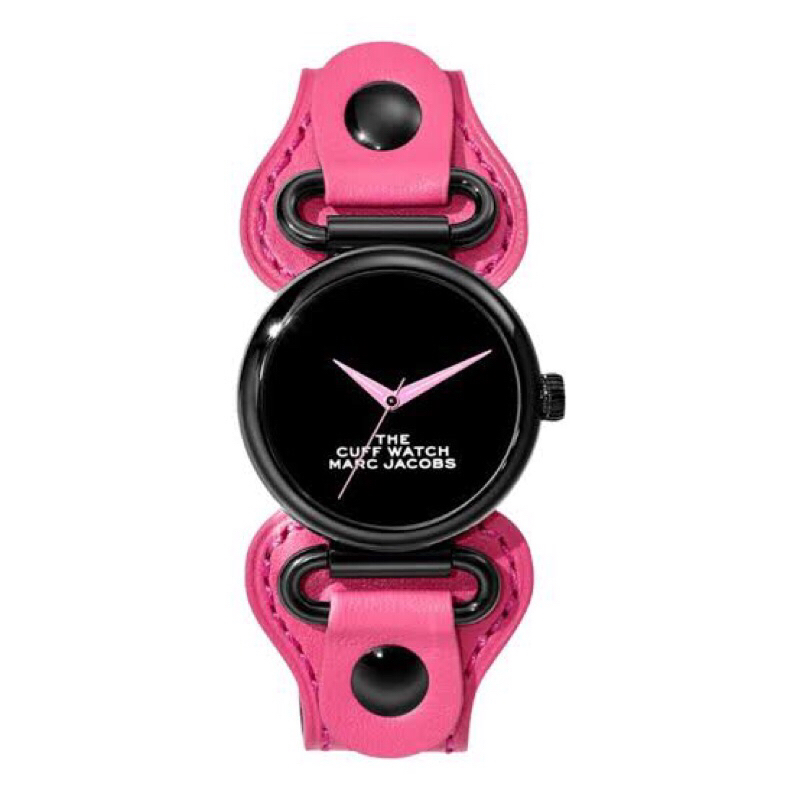 Marc Jacobs MJ0120179296 the cuff quartz black dial