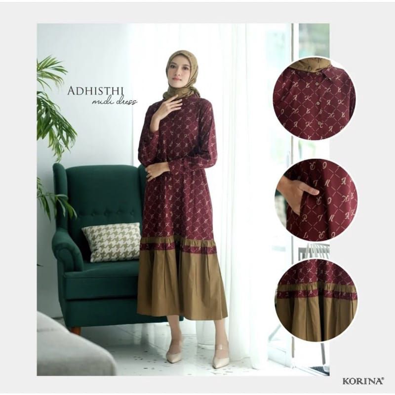 pl dress korina size sm