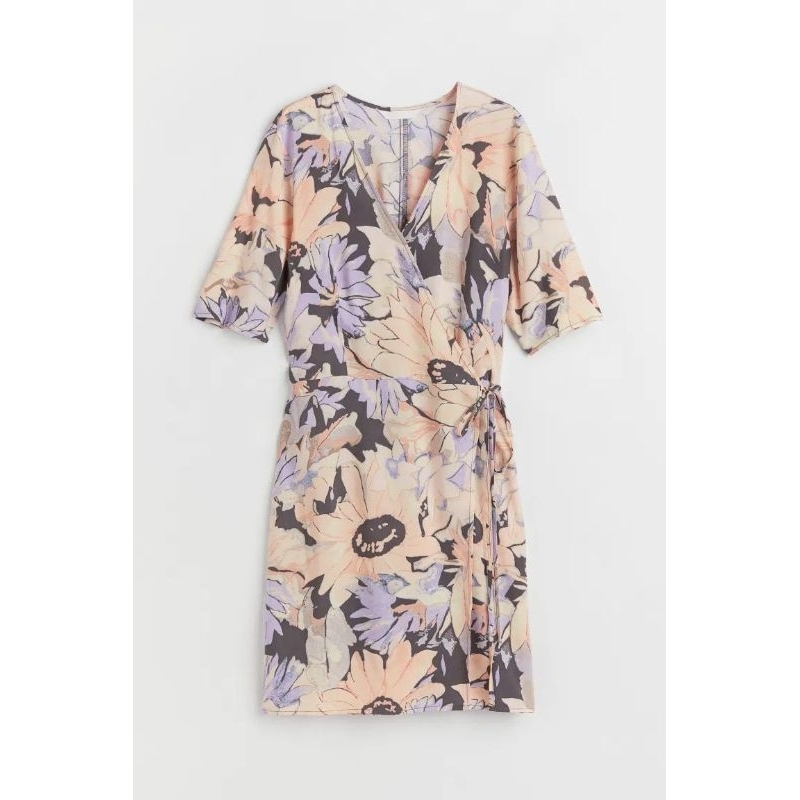 Hm wrap cotton dress