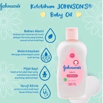 JOHNSON & JOHNSON Oil 125ml 200ml