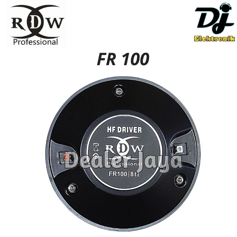 Tweeter / Driver Speaker RDW FR 100 / FR100