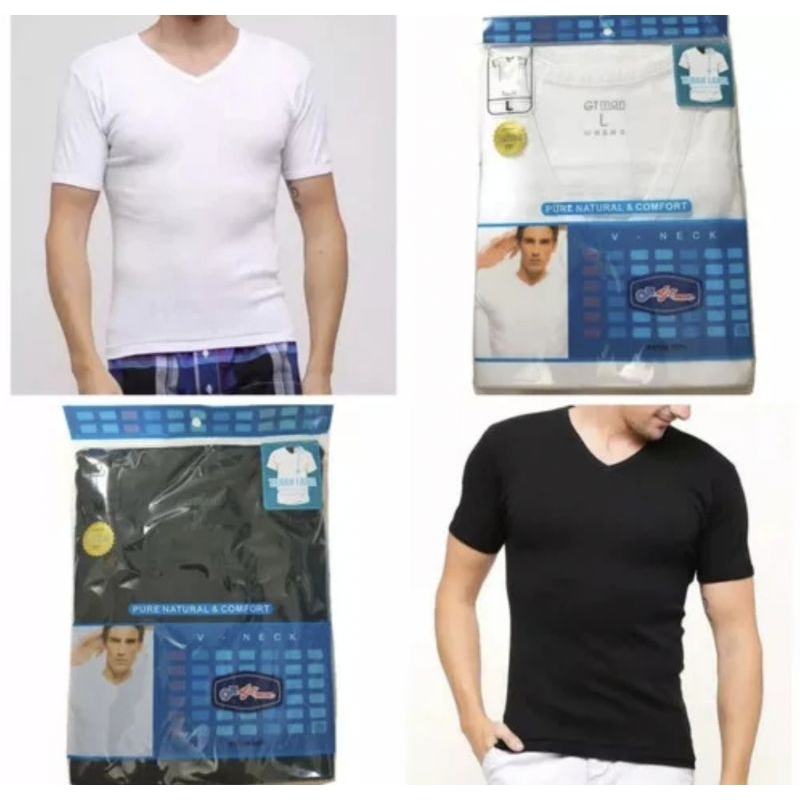 kaos oblong GT men barang stok pabrik harga promo termurah harga cuci gudang