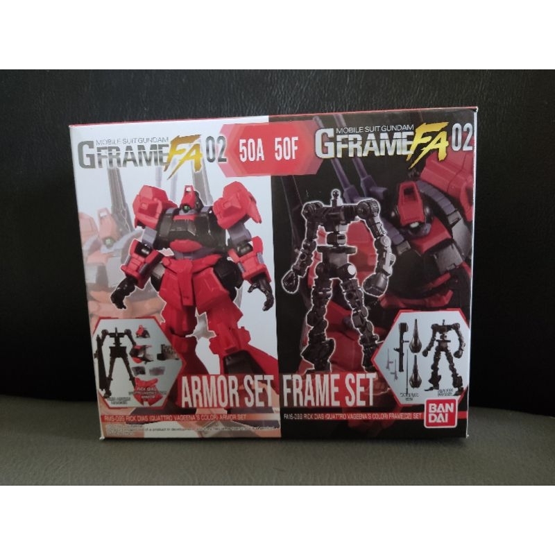 Bandai GFrame FA 02 - RMS-099 Rick Dias (Quattro Vageena's Color)