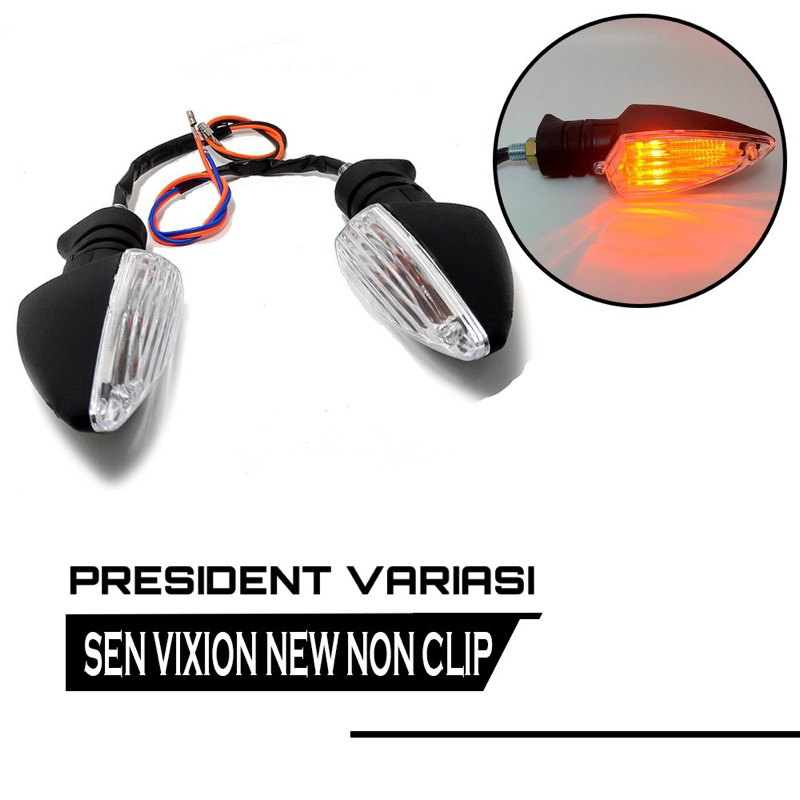 LAMPU SEN STANDAR VIXION NEW NVL SEN VIXION NEW DUDUKAN BAUT DEPAN BELAKANG SEIN STANDAR VIXION NEW 
