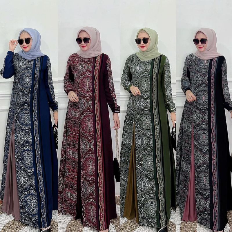 ZAHRA ETHNIC DRESS  BY. ZAHRA  ORI // READY siap kirim