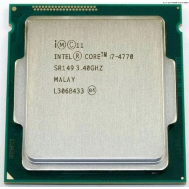 Processor i7 4770 haswell gen 4