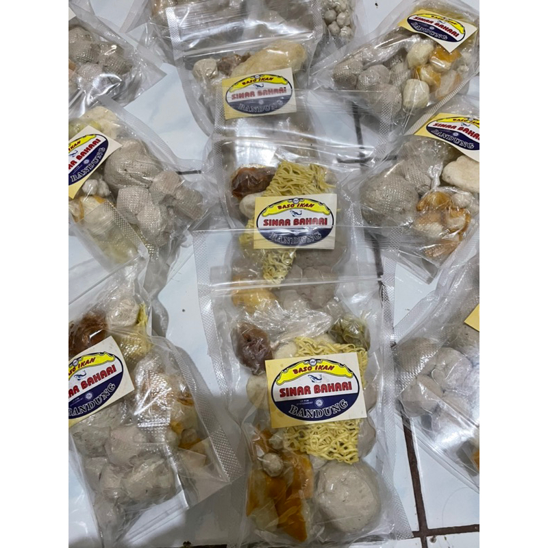 BASO IKAN JUMBO SINAR BAHARI KOMPLIT BANDUNG/LIBAN FOOD