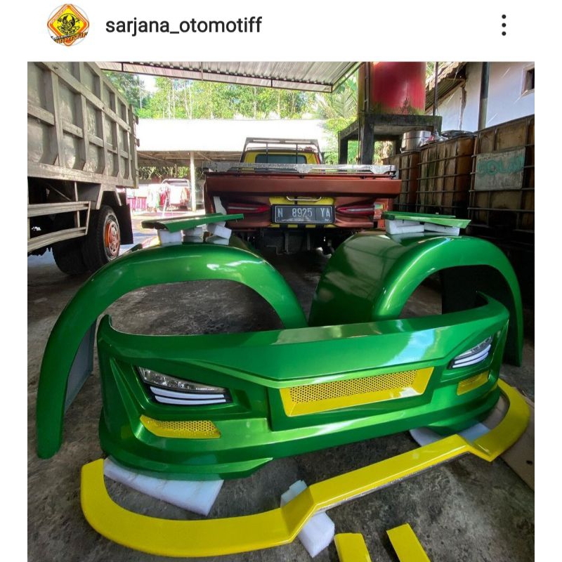 BEMPER AVANTE CANTER LAMPU+WINGLET MURAH