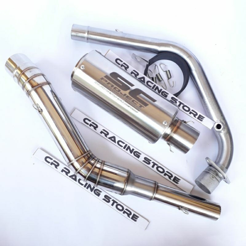 knalpot cbr 150 facelift sc project titan