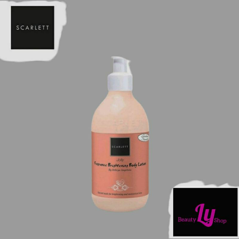 SCARLETT WHITENING By FELICYA ANGELISTA BODY LOTION ORIGINAL SKIN CARE BRIGHTENING Jolly Happy Charm