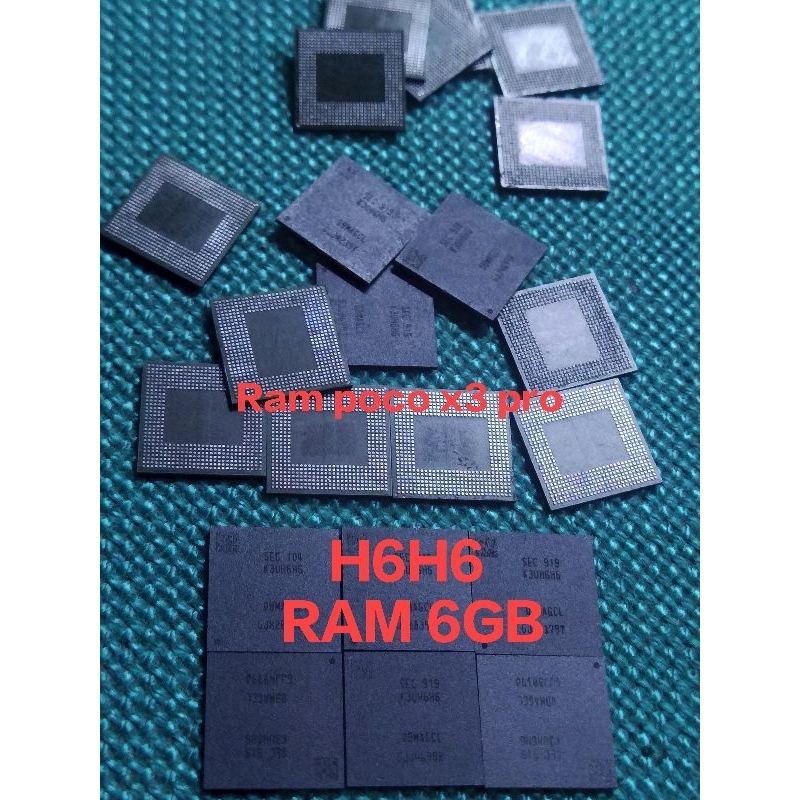 K3UH6H6 6gb DDR4 ram poco f1 poco x 3 pro blackshark 1, 2