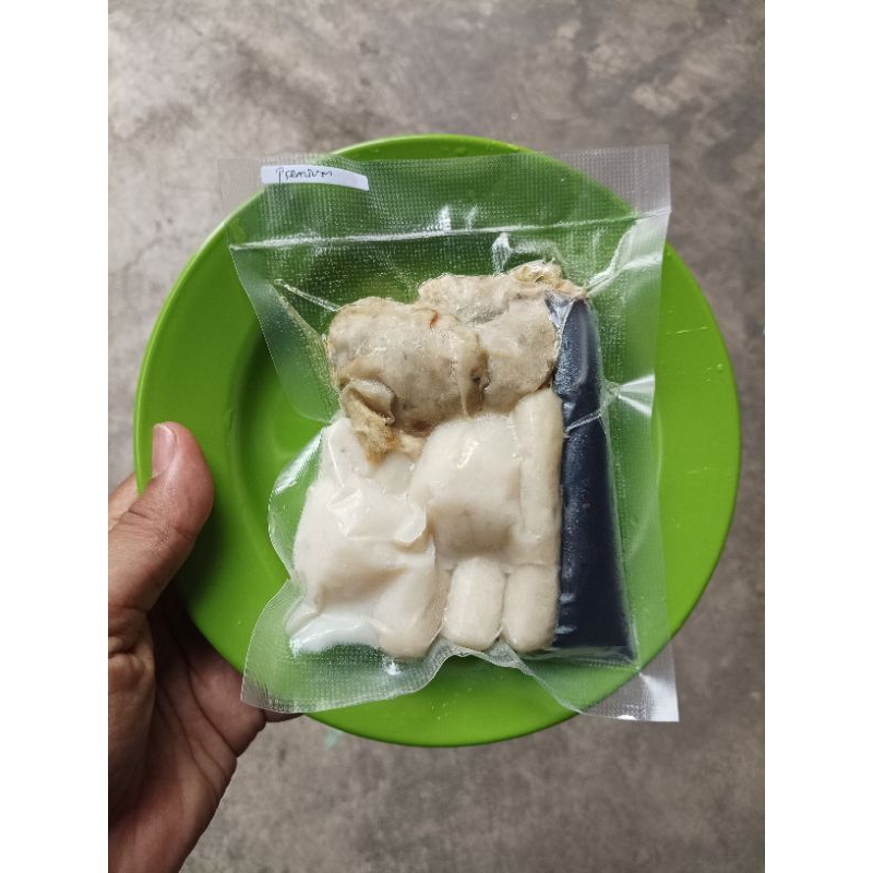 

Pempek Ikan Palembang Campur isi 10 pcs PREMIUM