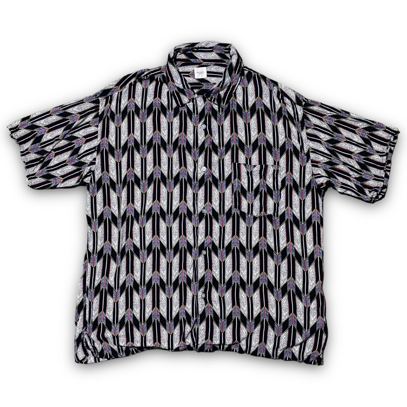 Browny Vintage Open Collar Shirt