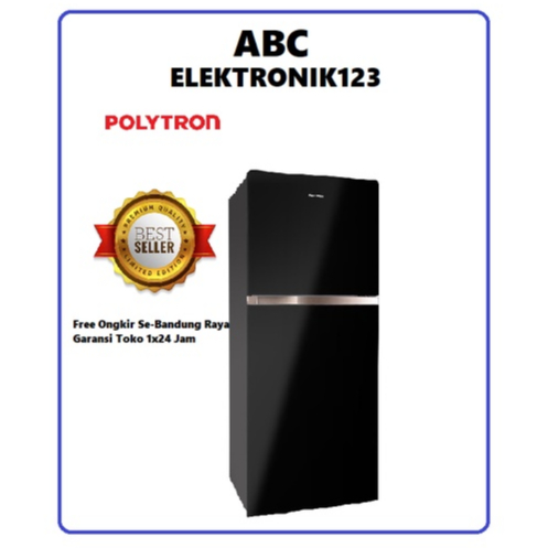 KULKAS POLYTRON PRW 25 MNX LEMARI ES 2 PINTU PRW 25 MNX