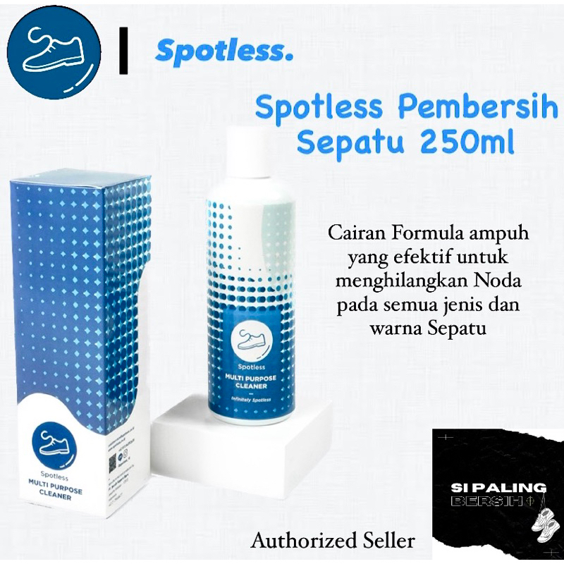 SPOTLESS Cairan Pembersih Sepatu - Shoe Cleaner Sabun Cuci Sepatu 100/250ml