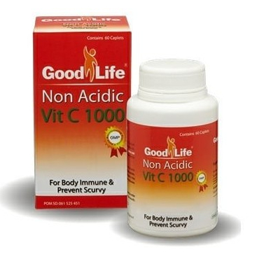 GOOD LIFE VITAMIN C 1000 mg // Vitamin C 1000 good Life NON ACIDIC -  VIT C 1000 GOOD LIFE ISI 60 Ta