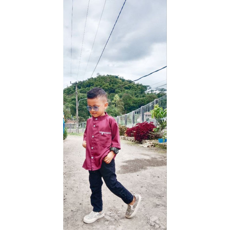 kemeja koko anak toyobo /kemeja anak toyobo/koko anak toyobo