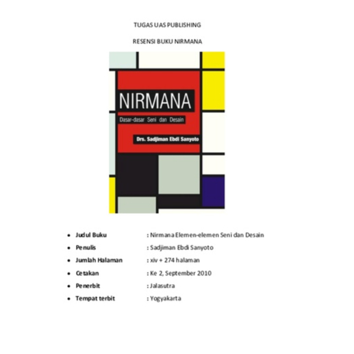 PAKET 3 BUKU BEBERAPA ASAS MERANCANG DWIMATRA - TRIMATRA - NIRMANA