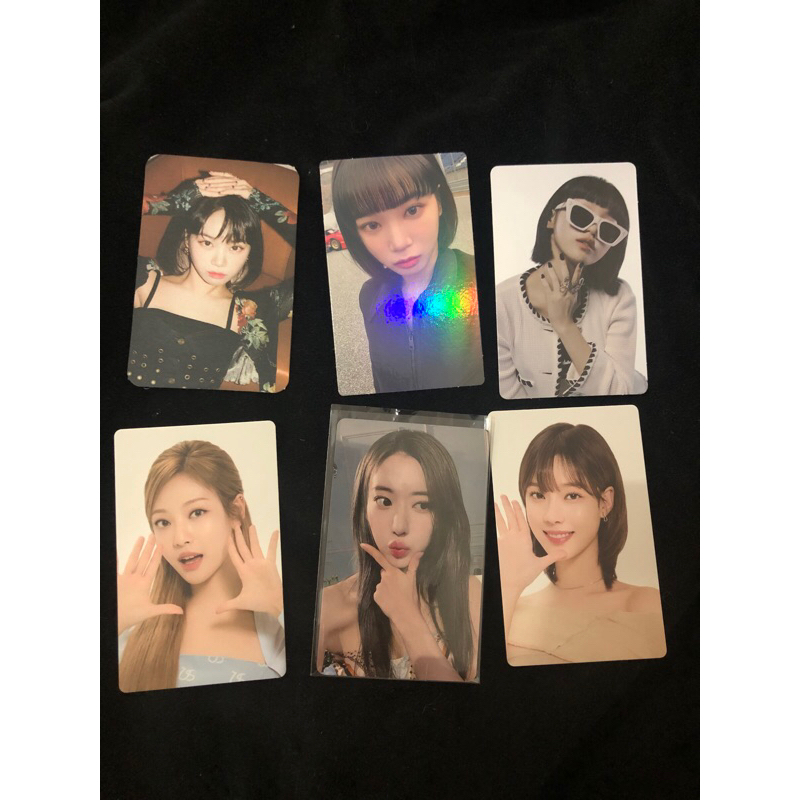 pc photocard aespa mediheal winter ningning le sserafim sakura wvg chaewon naver live weverse ver mo
