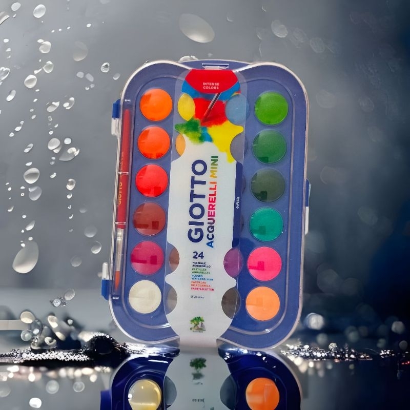

Giotto Acquerelli 24 ( water color 24 / cat air 24 warna )