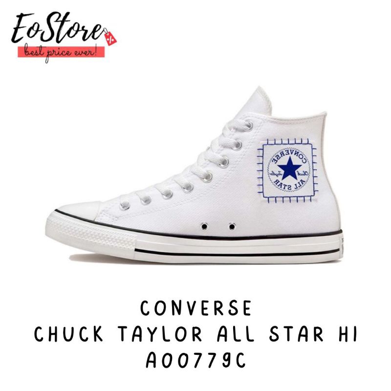 Converse Chuck Taylor All Star Hi A00779C White/Blue/Black