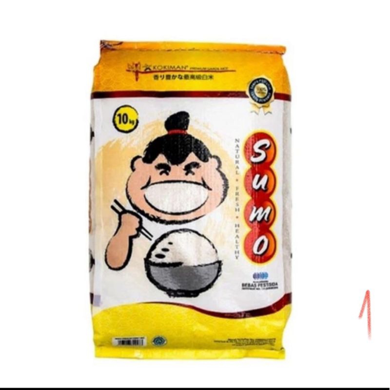 Beras sumo 10kg kuning|beras sumo kuning 10 kg