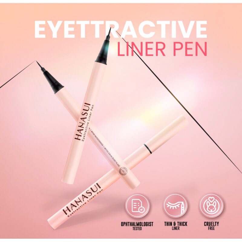 Hanasui Eyetractive liner pen Black