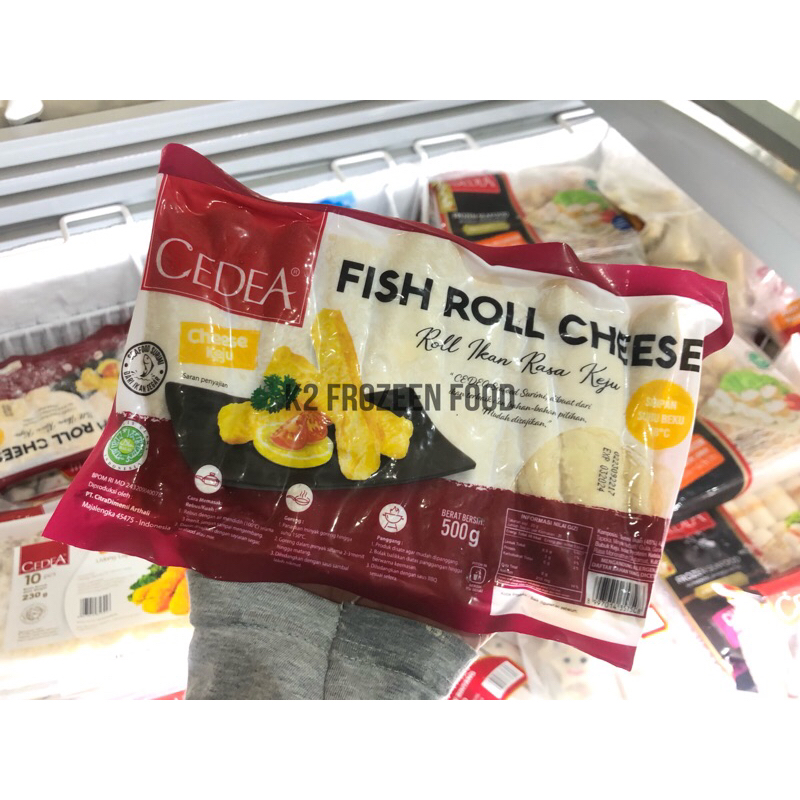 

Cedea fish roll chesee (roll ikan rasa keju) - frozen food makassar