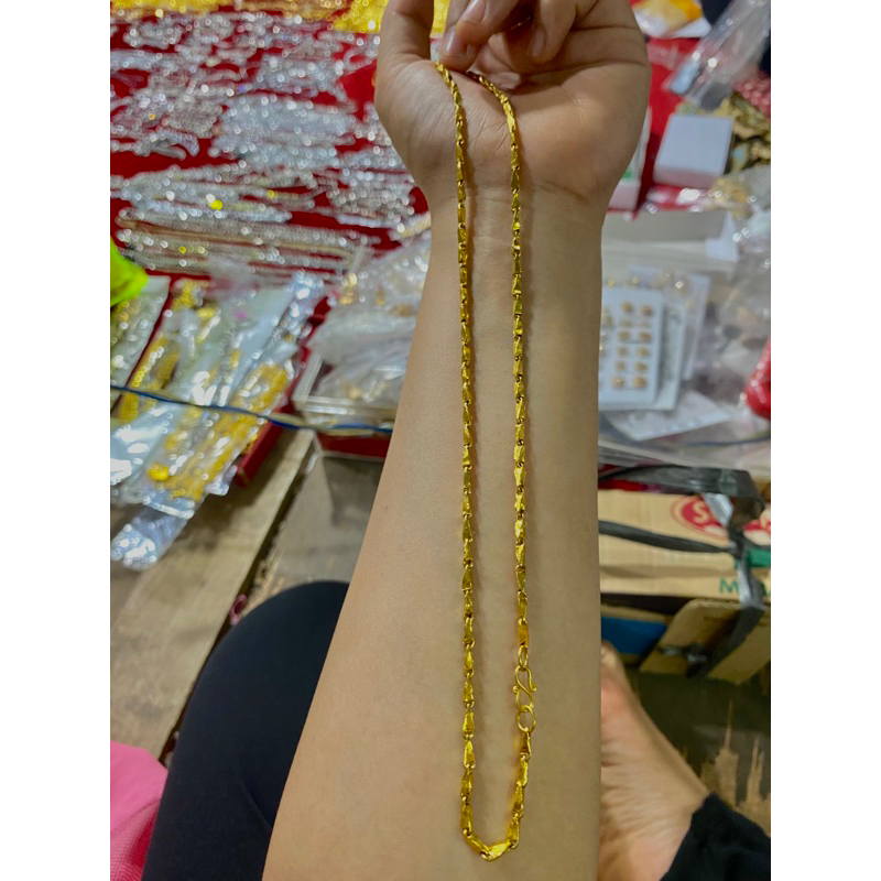 kalung 3 Suku Padi REPLIKA EMAS 24k