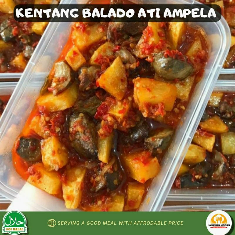 

MENU FAMILY..!! "KENTANG BALADO ATI AMPELA" EKONOMIS BINTANG LIMA