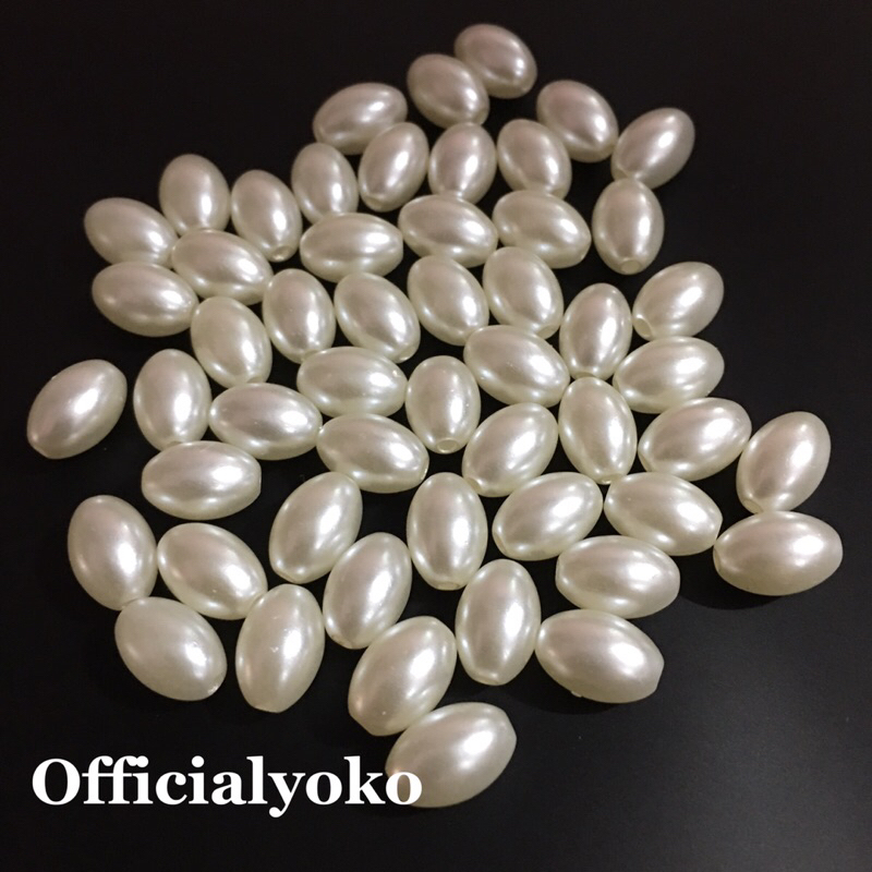 Manik Mutiara Pearl Oval #2 (15gram)