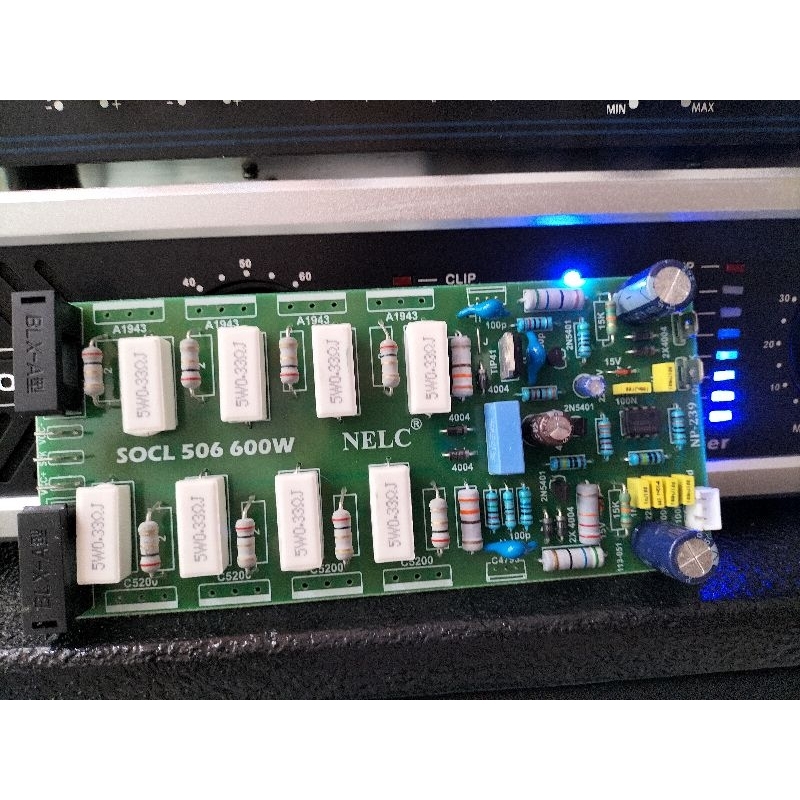 KIT DRIVER 506 OCL 506 LENGKAP PCB TRANSISTOR N-239 D